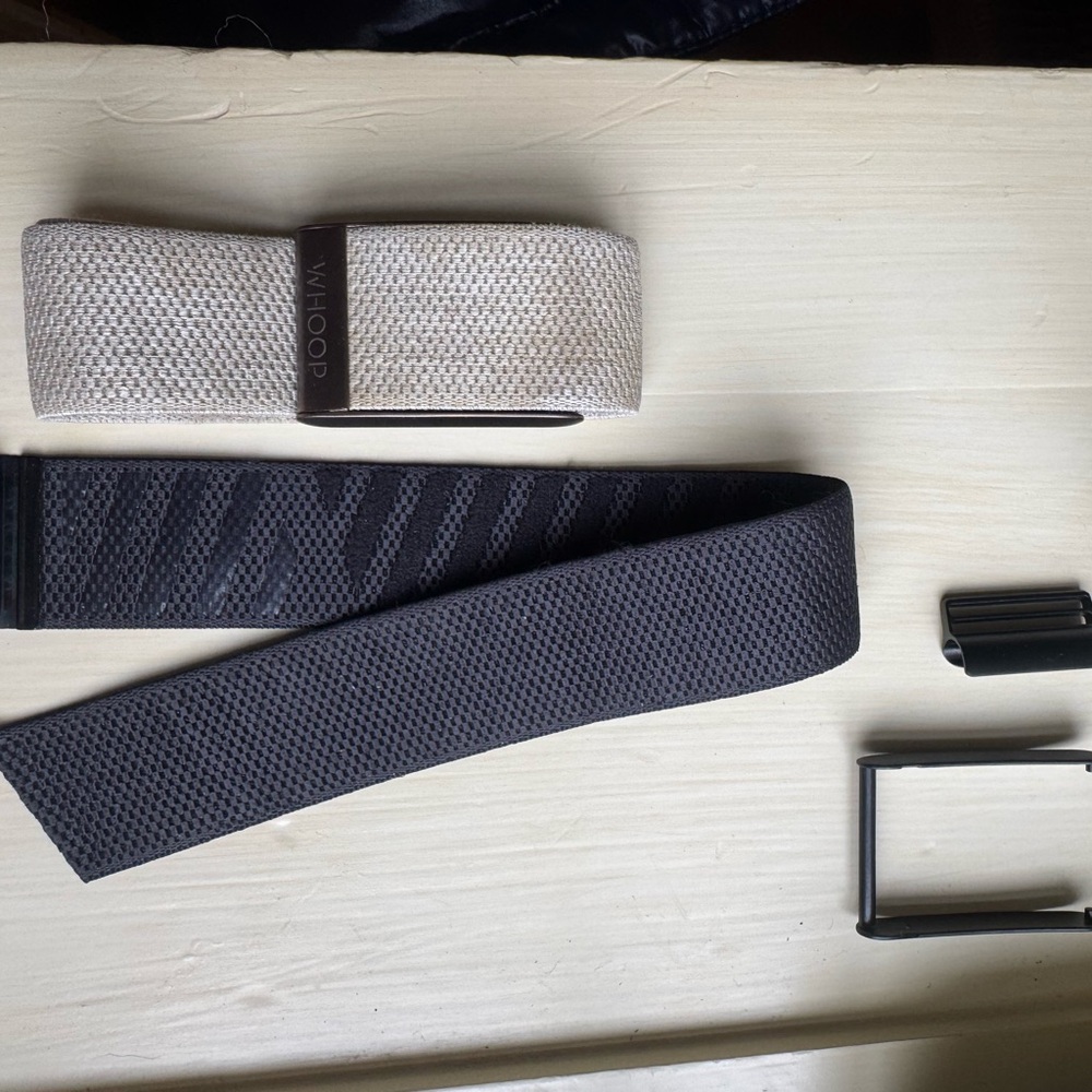 Whoop Fitness Strap in Black and Gray